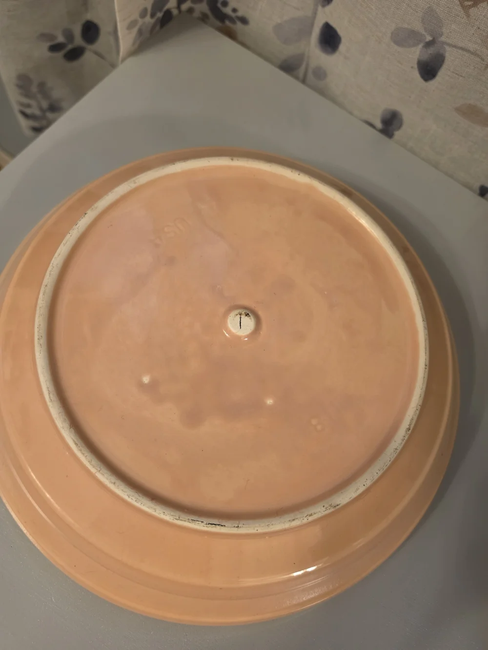 Peach Ceramic Serving Bowl - Home Dining 12